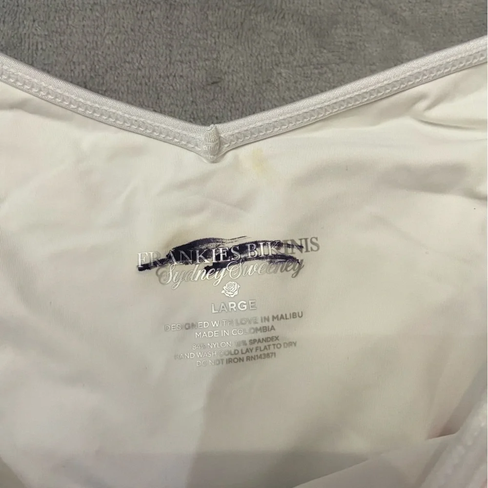 New! Frankies Bikinis X SYDNEY SWEENEY Enzo Cheeky Bikini Bottom 10719